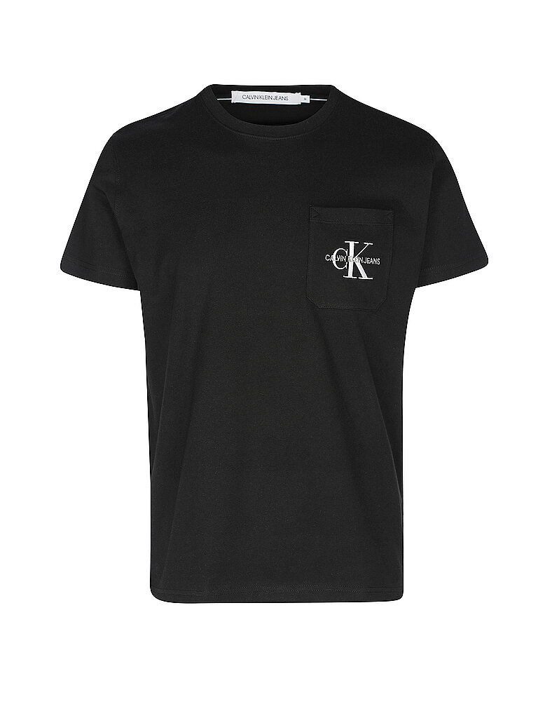 CALVIN KLEIN JEANS T-Shirt  schwarz | XL